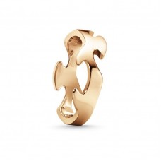 Georg Jensen Fusion Ring Mellandel 18k rödguld strl 50
