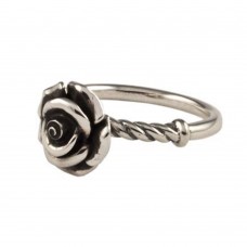 Lars Wallin ring Ruby ox. silver strl 17