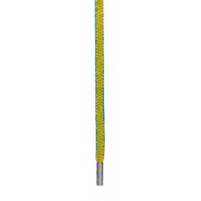 Ole Lynggaard Chenille Mokuba string olive/turquoise Silver 130cm