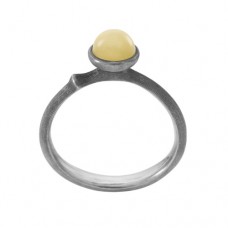 Ole Lynggaard Lotus Silver/Amber