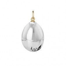 Ole Lynggaard Forest Egg Silver/18k