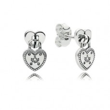 PANDORA Heart Padlock Silver