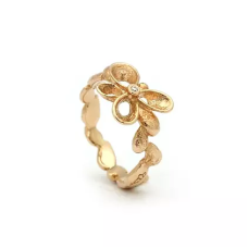 Per Borup Ring Violina 18k 0,01ct S strl 56