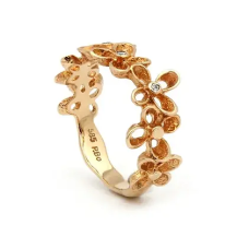 Per Borup Ring Violina smal 18k 0,03ct strl 55