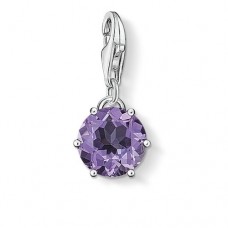 Thomas Sabo Birthstone February Silver/amethyst dark violet
