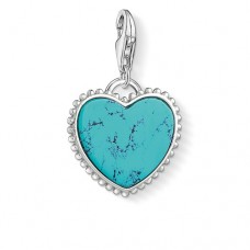 Thomas Sabo Heart Silver/sim. turquoise