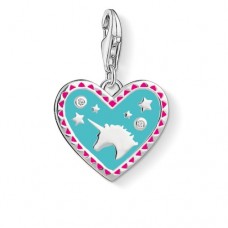 Thomas Sabo Unicorn Silver/enamel/cz, turquoise